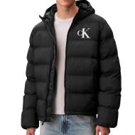 Men's Black Down Jacket Calvin Klein Jeans LV04RD528G