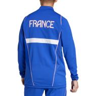 Trainingsjacke Blau Adidas Équipe de France Handball Ansicht 2