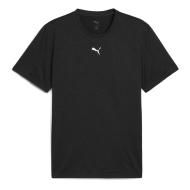 Camiseta negra para hombre de Puma Essentials barato
