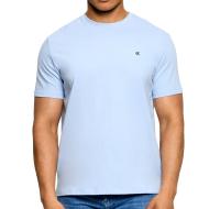 T-Shirt Bleu Clair Homme Calvin Klein Jeans Classic Monogram pas cher