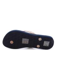 Chanclas niña azul marino/rosa Roxy Viva Sparkle ver 2