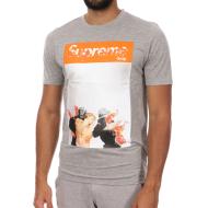 Camiseta Supreme Grip Police Gris barato
