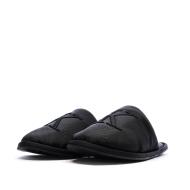 Women's Black Slippers Calvin Klein Jeans Slipper Satin Moire Photo of the Espace des Marques %store% store - view of %key%
