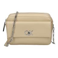 Women's Calvin Klein Jeans Pocket Shoulder Bag Beige affordable