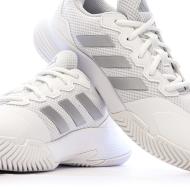Weiße Damen Adidas Gamecourt 2 W Tennisschuhe Ansicht 7