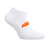 3 Paar weiße/orangefarbene Herrensocken KTM 1CHLCX3NR Ansicht 2