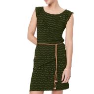 Kleid Grün Frau Ragwear Zig Zag günstig