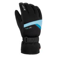 Guantes esquí Cairn Styl Negro/Azul Niño/Niña ver 2