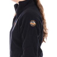 Fleece-Sweatshirt Dunkelmarine Damen Best Mountain Victoria Ansicht 3