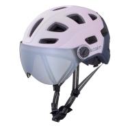Casco bicicleta Cairn Quartz Visor Mujer Rosa/Gris barato