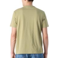 T-Shirt Vert Homme Calvin Klein Jeans Badge 30s vue 2