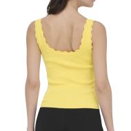 Débardeur Jaune Femme JDY Nanna vue 2