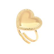 Clio Blue Women's Gold Heart Ring BA0015 affordable