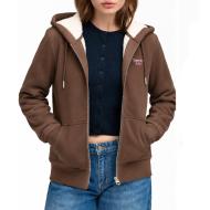 Sweat Marron Femme Superdry Signature