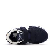 Marineblaue Sneaker für Mädchen von Pepe Jeans London Band Ansicht 4