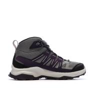 Zapatillas de senderismo grises/negras para mujer Salomon Thundercross ver 2