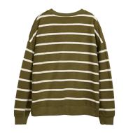 Sudadera Teddy Smith Andy, Caqui/Blanco, Mujer ver 2