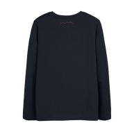 Teddy Smith Evan Boy's Black Long Sleeve T-Shirt Photo of the Espace des Marques %store% store - view of %key%