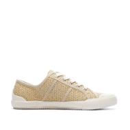 Beige/weiße Stoffschuhe für Damen TBS OPIACE Ansicht 2
