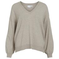 Jersey beige mujer Vila Comfy