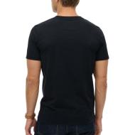 Camiseta azul marino para hombre Superdry Classic ver 2