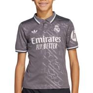 Camiseta de fútbol gris para niño del Real Madrid Adidas 24/25 barato