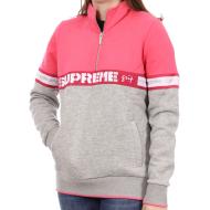 Sweatshirt Pink/Grau Frau Supreme Grip Brigit
