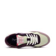 Violette Sneaker für Damen von Pepe Jeans London Band Ansicht 4