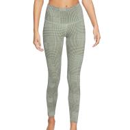 Malla de Yoga Nike 7/8 Verde, Mujer barato