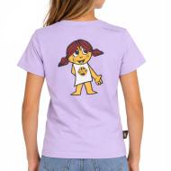 Camiseta malva para niña DDP Shirt ver 2