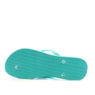 Havaianas Slim 1740 Damen-Flip-Flops in Türkis Ansicht 2