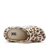 Clogs mit Plattform Beige gemustert Frau XTI 143888 Ansicht 4