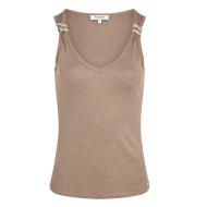 Beiges Damen-Tanktop Morgan DNOEMI Ansicht 3