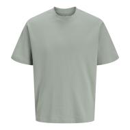 T-Shirt Grün Mann Jack & Jones Neck Ansicht 3