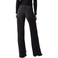 Jean Baggy Noir Femme Levi's 728 Wide vue 2