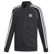 Veste Noire Garçon Adidas Sst Top vue 2