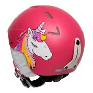 Casque Rose Fille Cairn Andromed vue 2