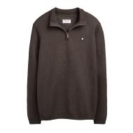 Pull 1/4 Zip Marron Foncé Homme Teddy Smith Marty 2