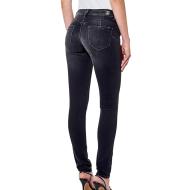 Jean Slim Gris Femme Kaporal LOCKKE vue 2