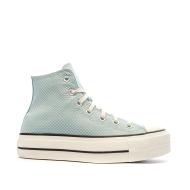 Turquoise Converse Women's Chuck Taylor All Star Lift Infinity Sneakers Photo of the Espace des Marques %store% store - view of %key%