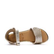 Sandalen Gold Mädchen Mod8 Mo Paolo Ansicht 4