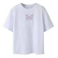 Girl's Name it Flonnis White T-Shirt affordable