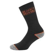 3 pares de calcetines negros/naranjas para hombre Black & Deckers Plugin barato