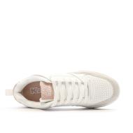Zapatillas Kappa Manisw Blanco/Beige/Rosa, Mujer ver 4