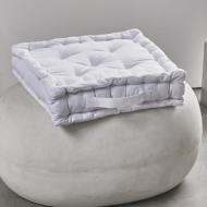 Coussin de Sol Blanc Today 40x40x10cm pas cher