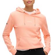 Sweat Corail Femme Superdry Plain Hood pas cher