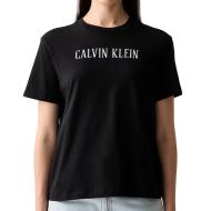 Schwarzes Damen-T-Shirt von Calvin Klein Jeans Varsity