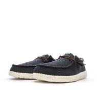 Hey Dude Wally Sox Pine Blue Men's Shoes Photo of the Espace des Marques %store% store - view of %key%