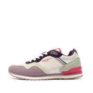 Violette Sneaker für Damen von Pepe Jeans London Band günstig