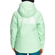 Girl's green ski coat The North Face Freedom Insulated Photo of the Espace des Marques %store% store - view of %key%